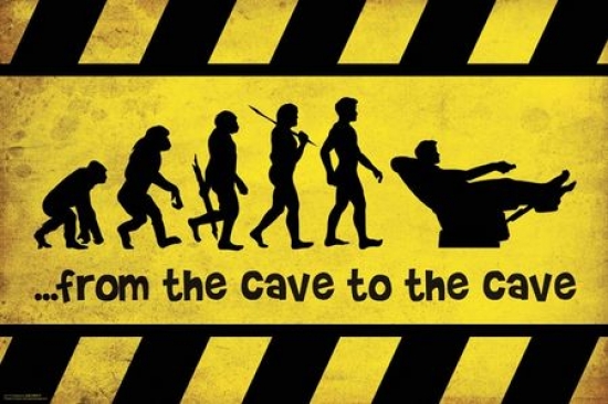 Man Cave - Cave to Cave Poster Print