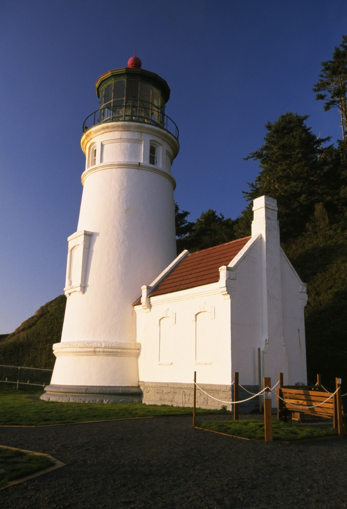 Heceta Head Lighthouse Along Oregon Coast Poster Print by Natural Selection Craig Tuttle - 12 x 18