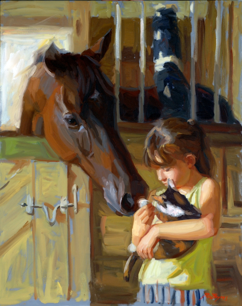 Curiosity Poster Print by Ron Bayens - 18 x 22 in.