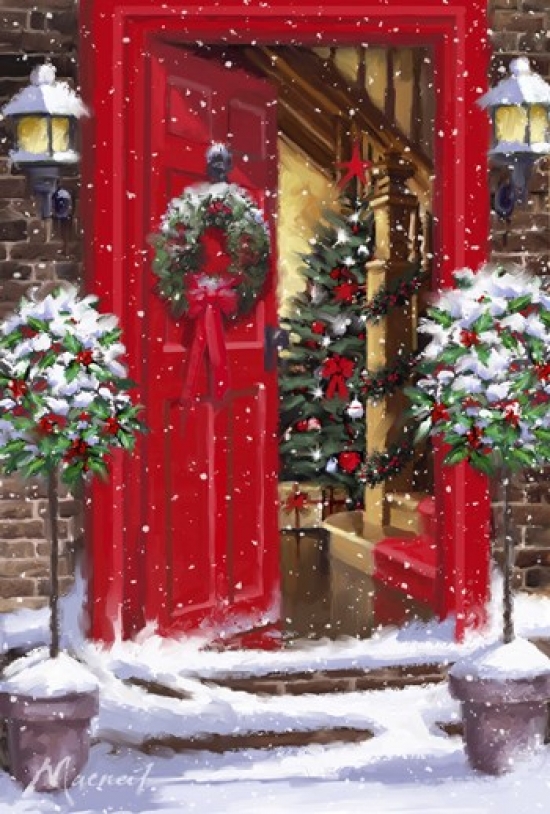 Red Door 1 Poster Print by the Macneil Studio 24 x 36 in.