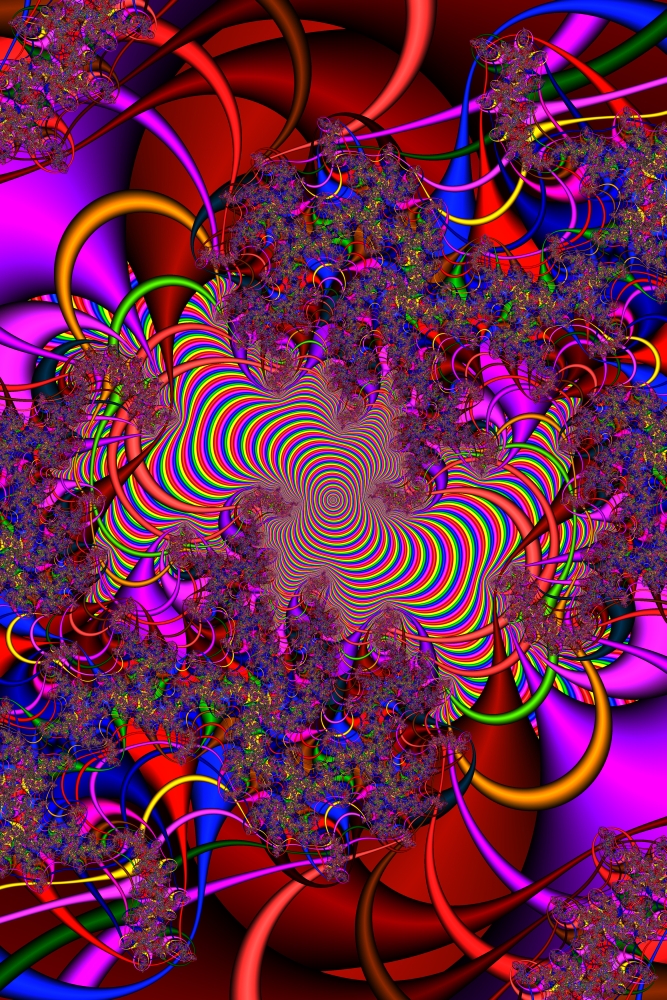 Multicolored Abstract Poster Print by Paul Sale, 13 x 19