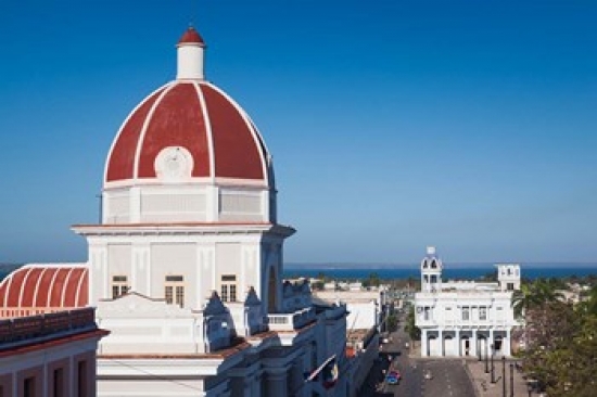 Palacio de Gobierno Cuba Poster Print by Walter Bibikow - 28 x 19 in.