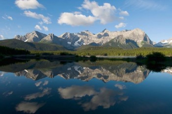 Lower Kananaskis Lake Peter Lougheed Park Alberta Poster Print by Paul Colangelo - 26 x 17 in.