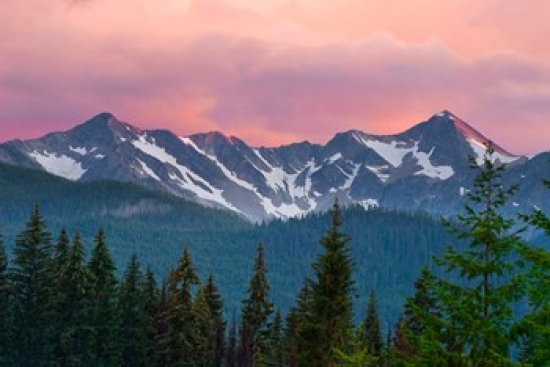 PDDCN02PCL0179 Cascade Range Manning Park British Columbia Poster Print by Paul Colangelo - 26 x 18 in.