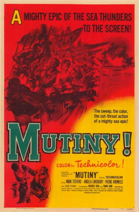 MOVGI6641 Mutiny Movie Poster - 27 x 40 in.