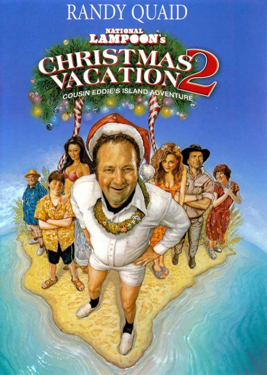 MOVGI7546 National Lampoons Christmas Vacation 2-Cousin Eddies Island Adventure Movie Poster - 27 x 40 in -  Posterazzi