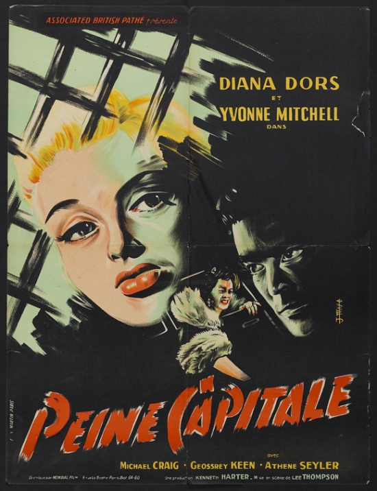 Yield to the Night Movie Poster - 27 x 40 in.