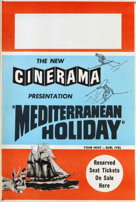 MOVIB48443 Mediterranean Holiday Movie Poster - 27 x 40 in.