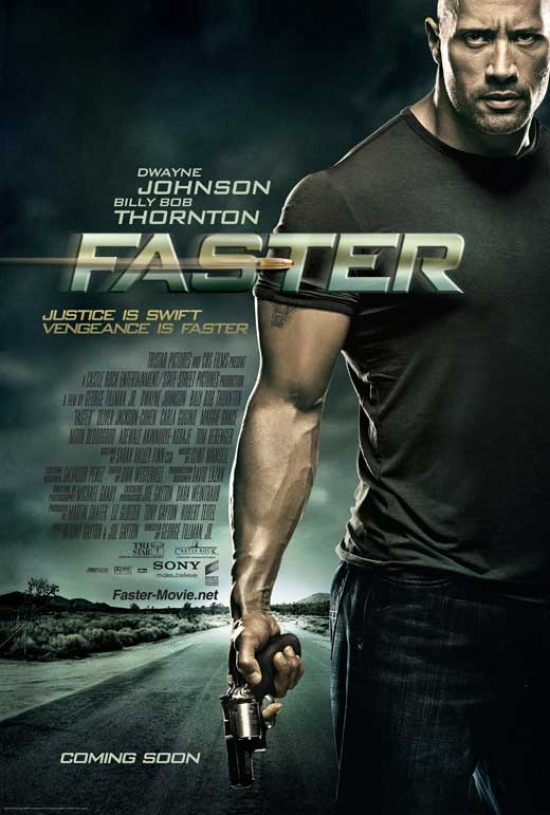Faster Movie Poster - 27 x 40 in.