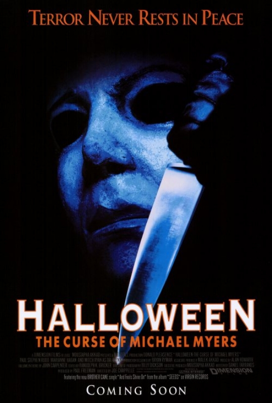 MOVIF2384 Halloween 6-The Curse of Michael Myers Movie Poster - 27 x 40 in.
