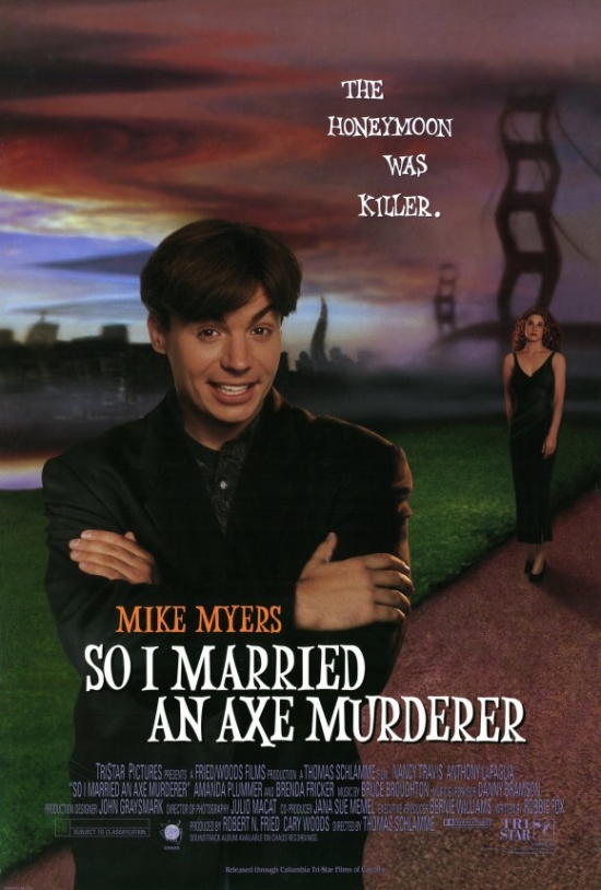 So I Married an Axe Murderer Movie Poster - 27 x 40 in.