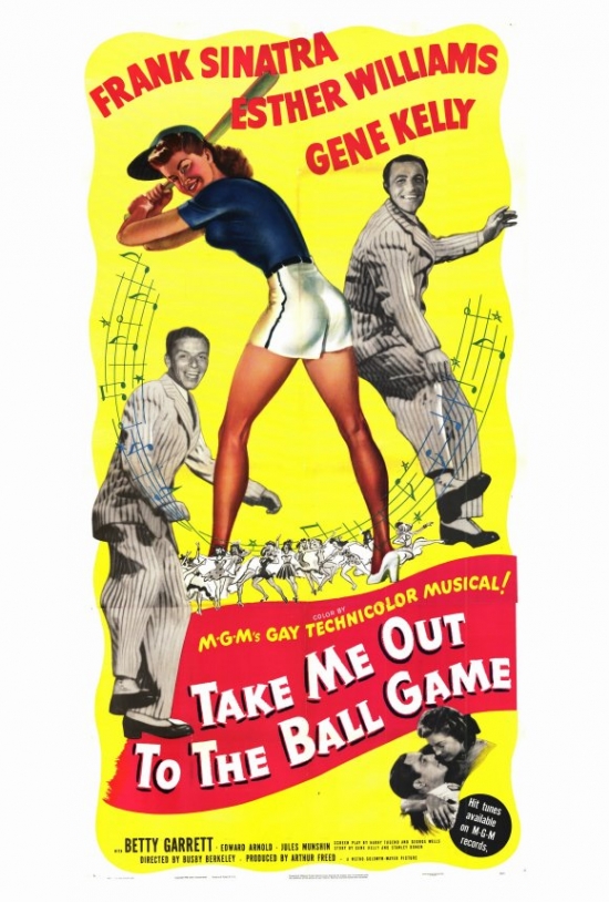 MOVIF9287 Take Me Out to the Ball Game Movie Poster - 27 x 40 in.