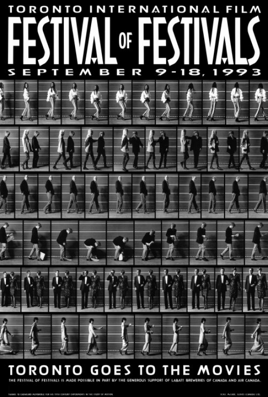 Toronto International Film Festival Movie Poster  27 x 40 in