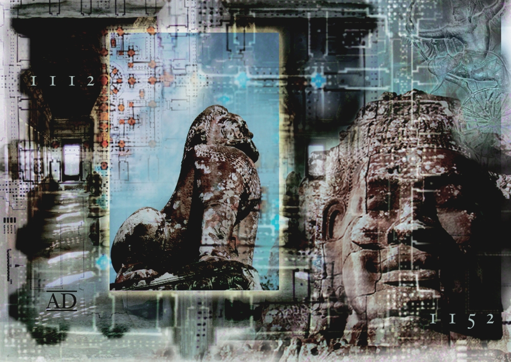 Statues Composite Poster Print by Design Pics Eye Traveller, 36 x 24 - Large