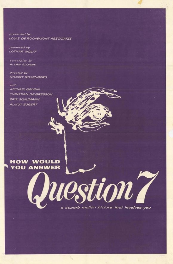 Question 7 Movie Poster - 27 x 40 in.