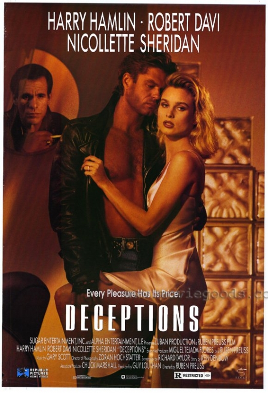 MOVIH4657 Deceptions Movie Poster - 27 x 40 in.
