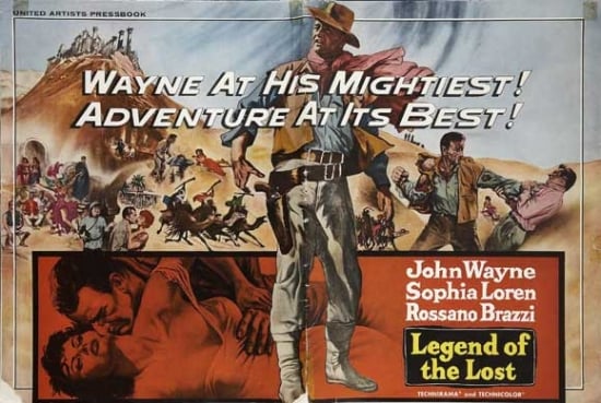 MOVEJ6123 Legend of the Lost Movie Poster - 27 x 40 in.