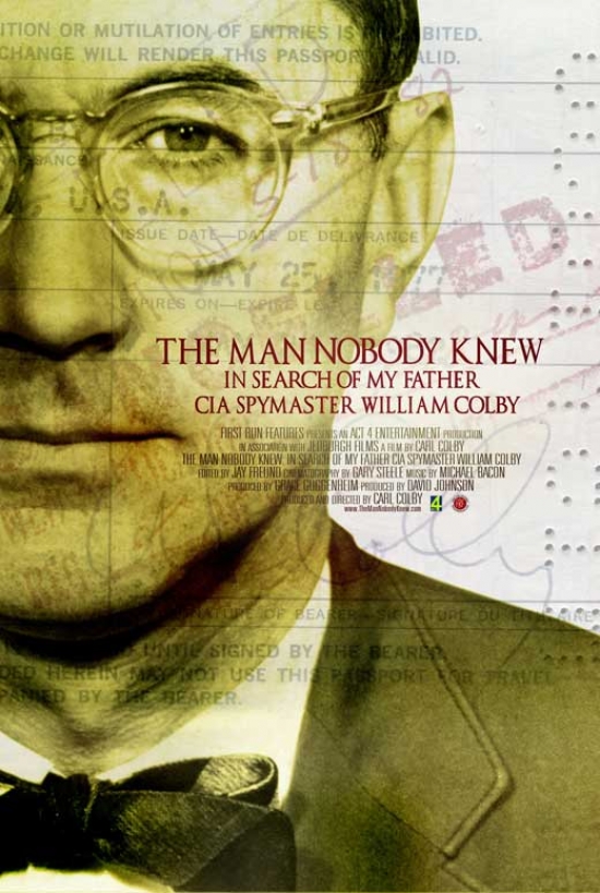 MOVGB67024 The Man Nobody Knew-in Search of My Father Cia Spymaster William Colby Movie Poster - 27 x 40 in.