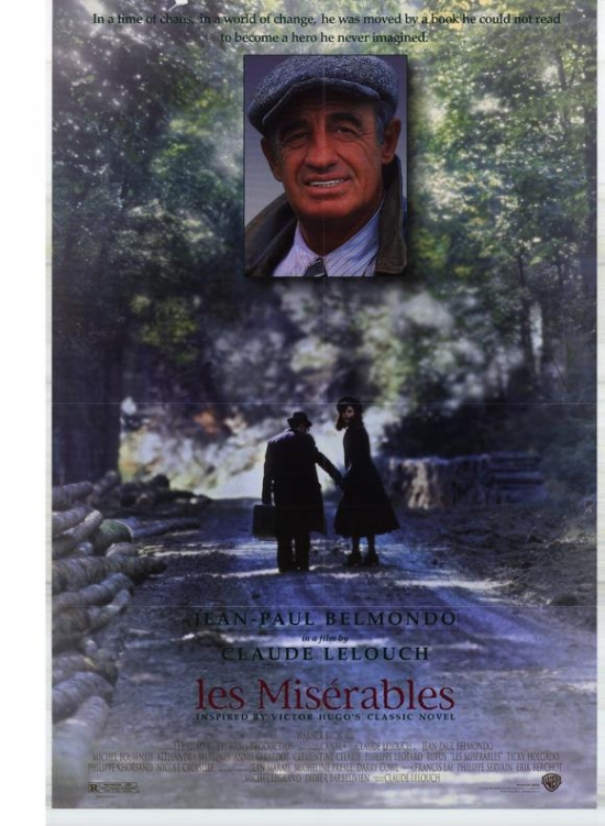 Les MisRables Movie Poster 27 x 40 in.