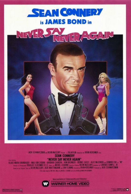 Never Say Never Again Movie Poster - 27 x 40 in.