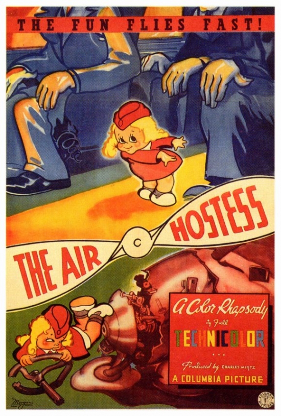 MOVGF4342 The Air Hostess Movie Poster - 27 x 40 in.
