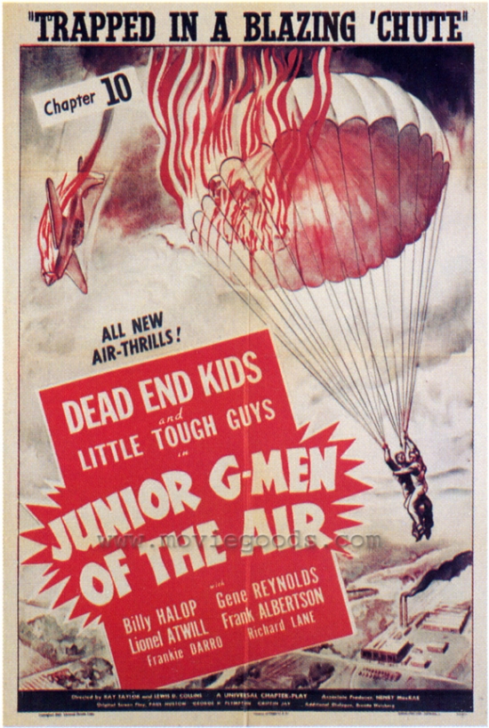 MOVGF6323 Junior G-Men of the Air Movie Poster - 27 x 40 in.