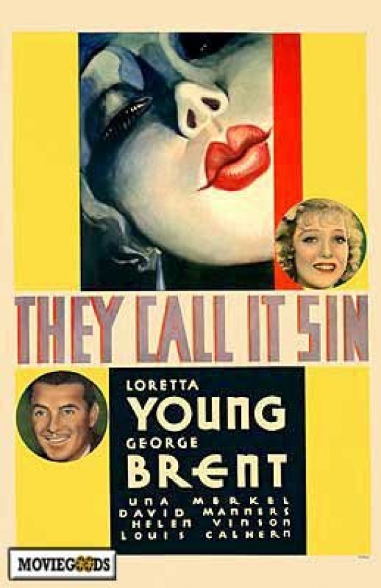 They Call It Sin Movie Poster - 27 x 40 in.