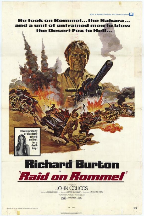 MOVGH4709 Raid on Rommel Movie Poster - 27 x 40 in.