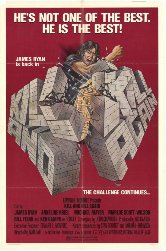 MOVGH6686 Kill & Kill Again Movie Poster - 27 x 40 in.