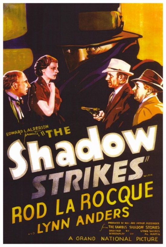 The Shadow Strikes Movie Poster - 27 x 40 in.