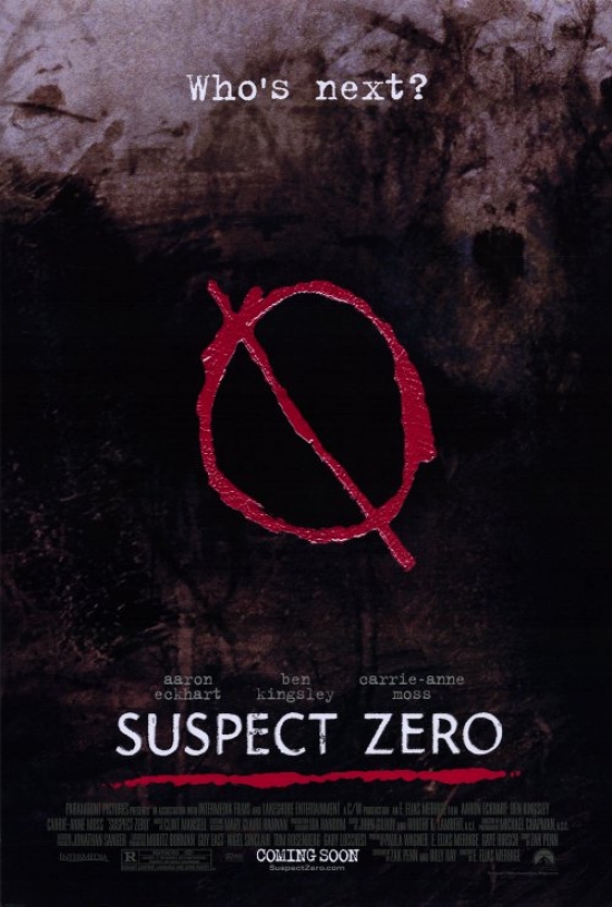 MOVCH4665 Suspect Zero Movie Poster - 27 x 40 in.