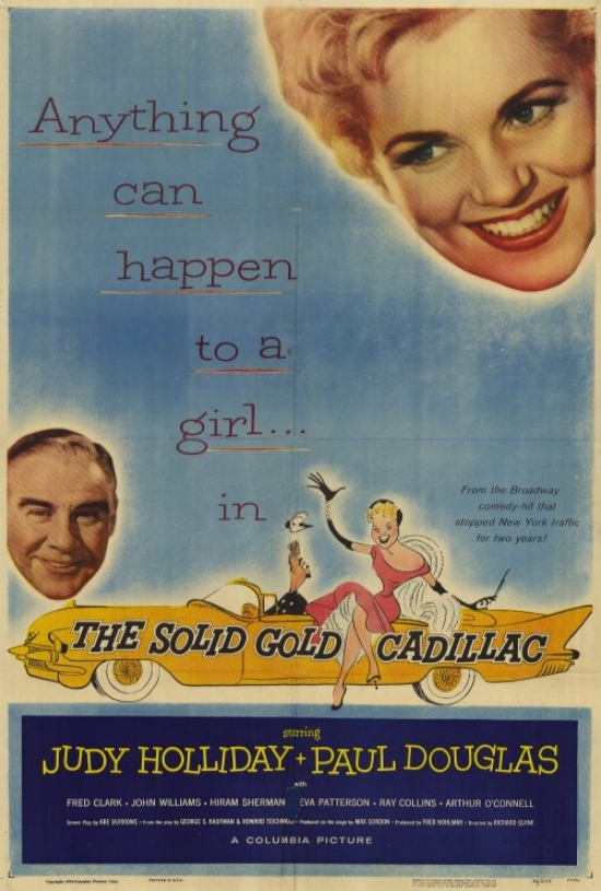 MOVCH5648 Solid Gold Cadillac Movie Poster - 27 x 40 in.