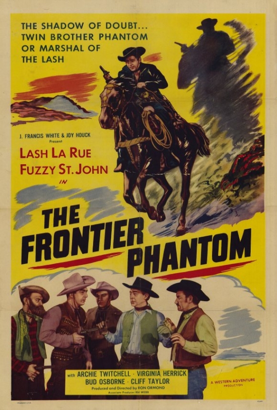 MOVCH6649 Frontier Phantom Movie Poster - 27 x 40 in.