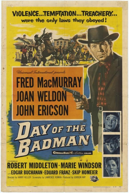 MOVCH7641 Day of the Bad Man Movie Poster - 27 x 40 in.