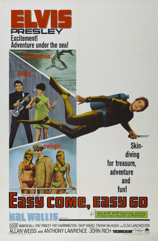 Easy Come Easy Go Movie Poster - 27 x 40 in.