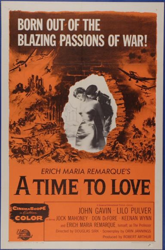 MOVCJ5213 A Time to Love & a Time to Die Movie Poster - 27 x 40 in.