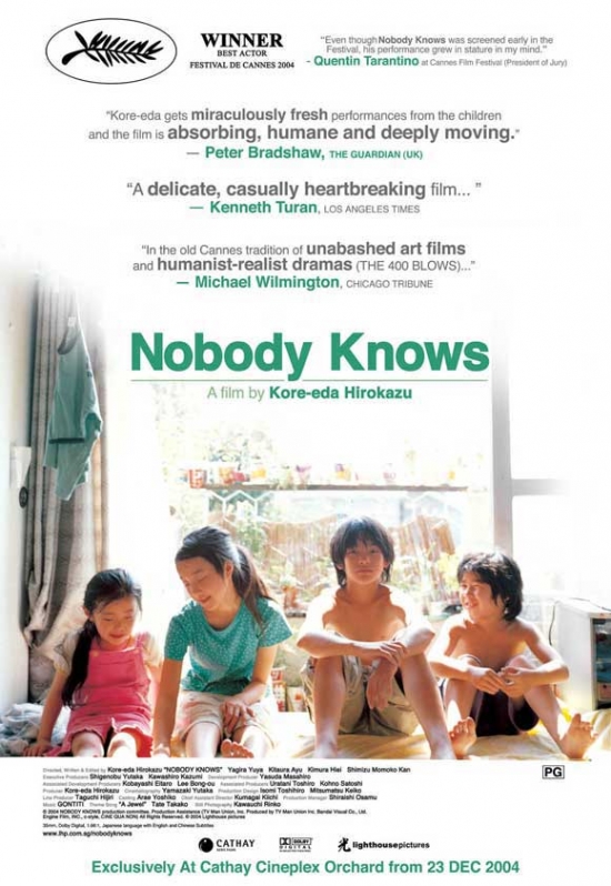 Nobody Knows Movie Poster - 27 x 40 in.