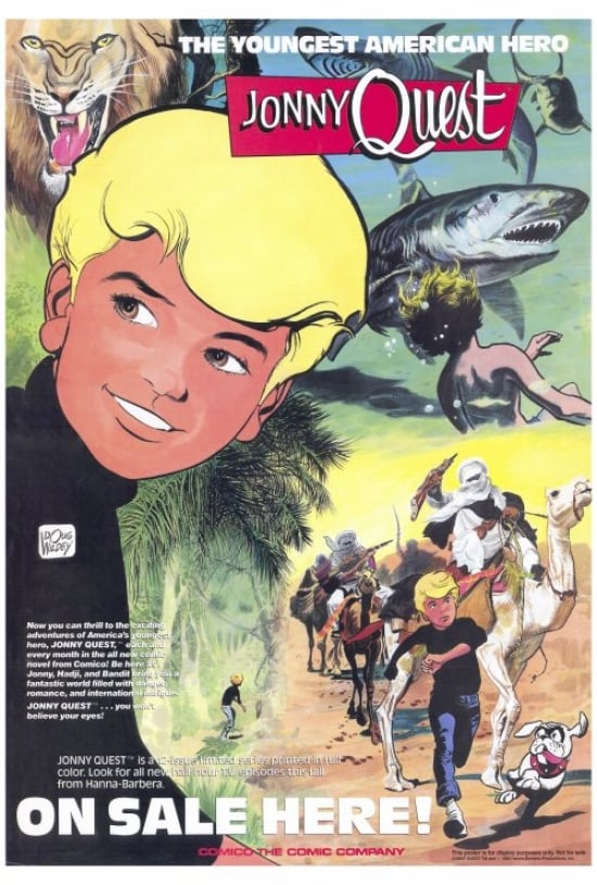MOVEF2379 Jonny Quest Comic Movie Poster - 27 x 40 in.