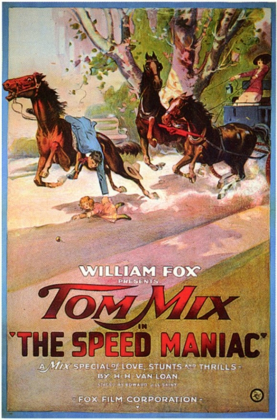 MOVEF3343 The Speed Maniac Movie Poster - 27 x 40 in.