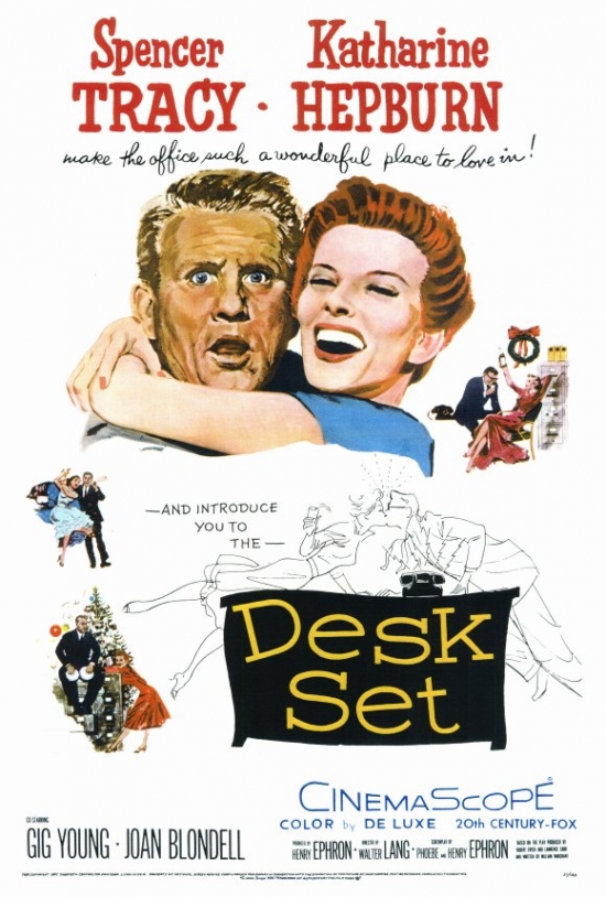 MOVEF6189 Desk Set Movie Poster - 27 x 40 in.