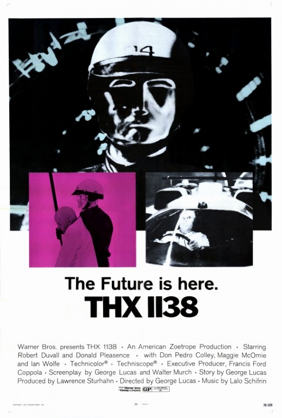 MOVEF7207 Thx 1138 Movie Poster - 27 x 40 in.