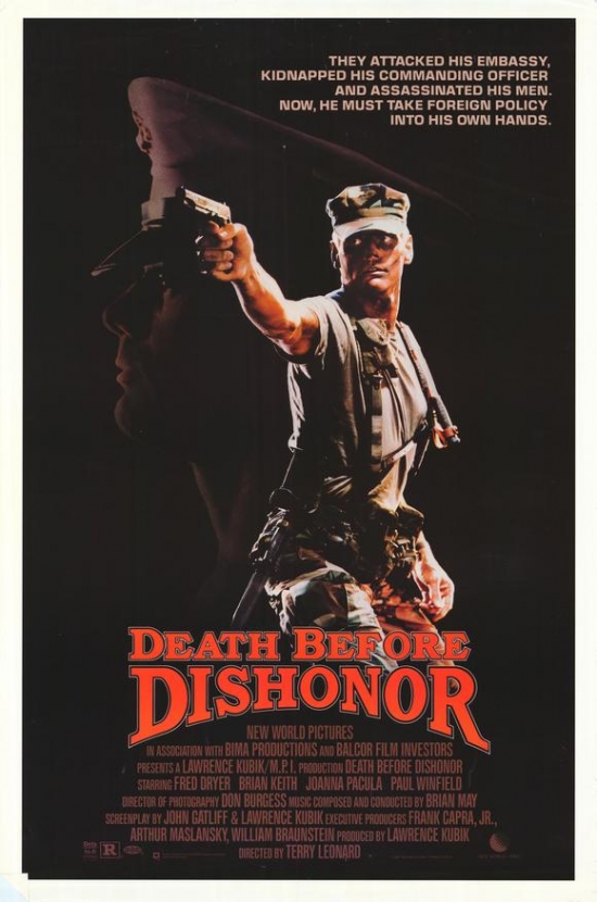 MOVEF8977 Death Before Dishonor Movie Poster - 27 x 40 in.
