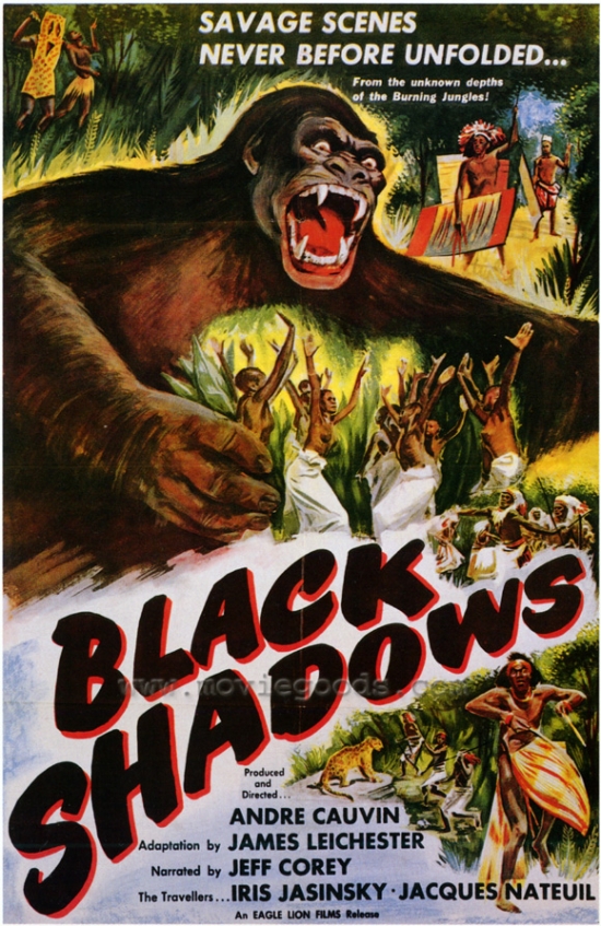 MOVEF9291 Black Shadows Movie Poster - 27 x 40 in.