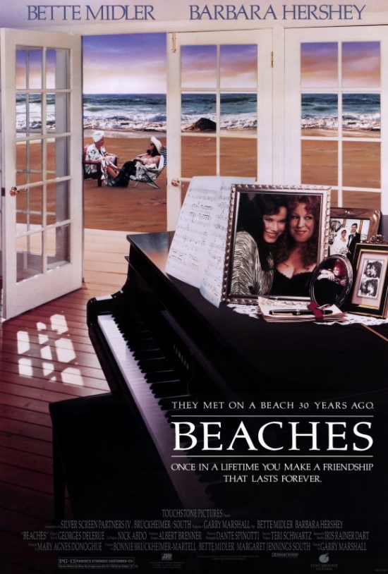 Beaches Movie Poster - 27 x 40 in.