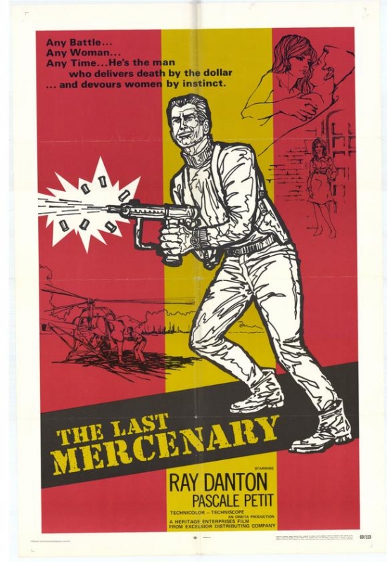 The Last Mercenary Movie Poster - 27 x 40 in.