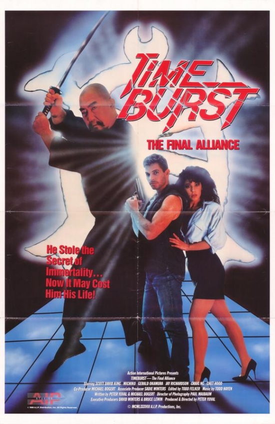 Time Burst-The Final Alliance Movie Poster - 27 x 40 in.