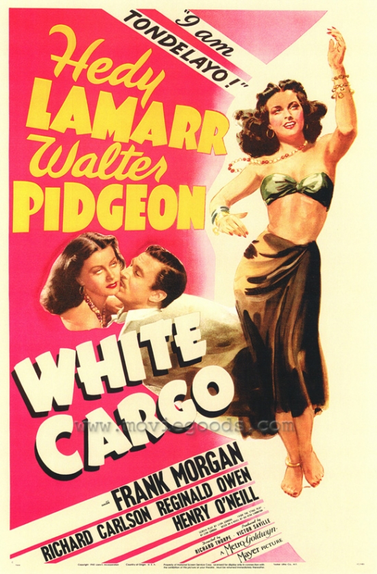 White Cargo Movie Poster - 27 x 40 in.