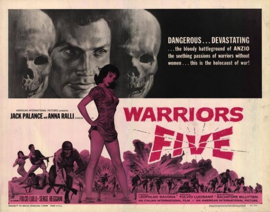 Warriors Five Movie Poster - 27 x 40 in.