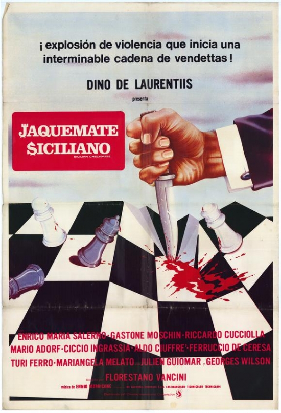 Sicilian Checkmate Movie Poster - 27 x 40 in.