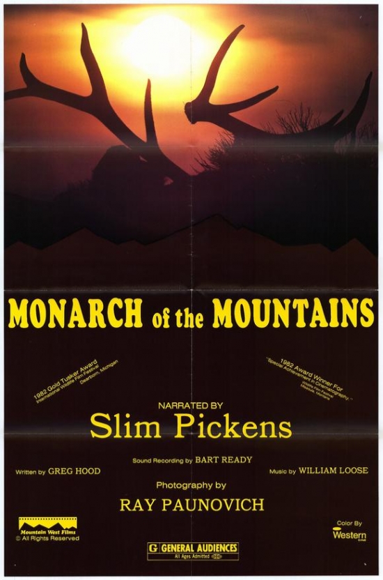 MOVEH6623 Monarch of the Mountains Movie Poster - 27 x 40 in.